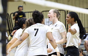 Balanced Effort Leads to Fifth Straight Volleyball Victory