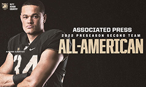 CDT Carter ’23 Named AP Preseason All-American