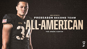 CDT Carter ’23 Named CBS Sports Preseason All-American