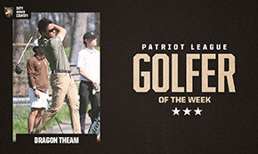 CDT Theam ’23 Named Patriot League Golfer of the Week