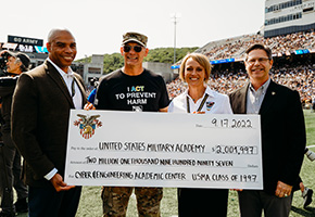 USMA ’97 Check Presentation