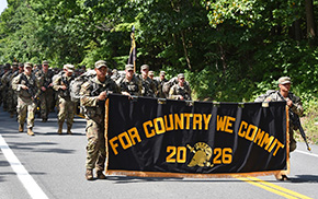 USMA Class of 2026 March Back