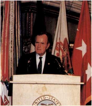 George H. Bush West Point Thayer Award Recipient 1994