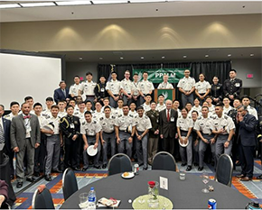 Cadets from the Asian Pacific Forum