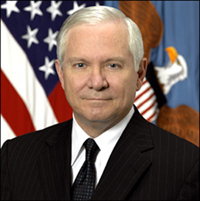 Secretary of Defense, Dr. Robert M. Gates--to Receive 2011 Thayer Award 